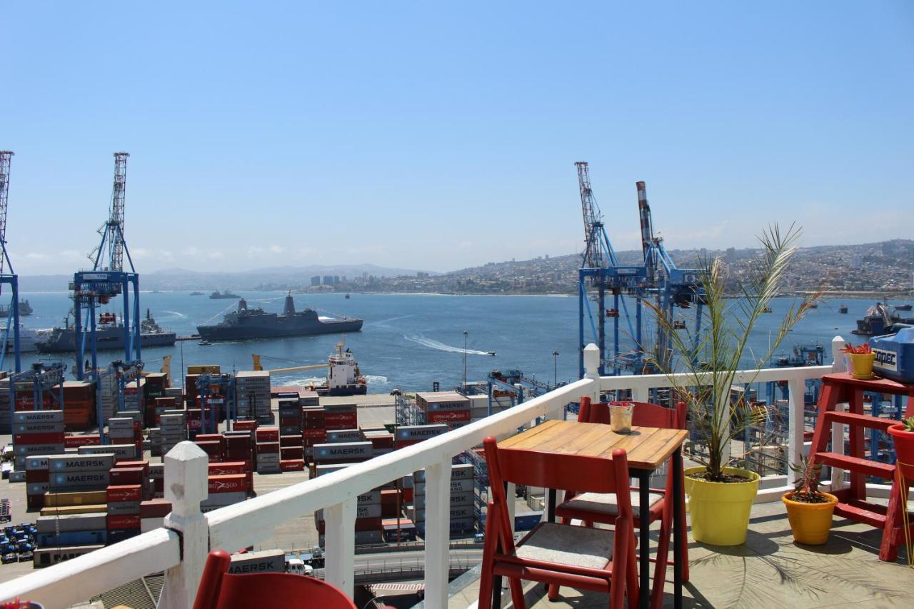 Casa Cuatro Vientos Hotel Valparaíso Екстериор снимка